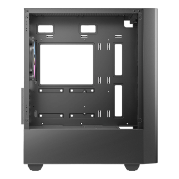 NX500M ARGB, Tempered Glass, No PSU, microATX, Black, Mini Tower Case