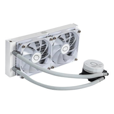 MasterLiquid 240L Core ARGB, White, 240mm Radiator, Liquid Cooling System