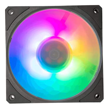 Mobius 120P ARGB 120mm, 2400 RPM, 75.2 CFM, 30 dBA, Cooling Fan