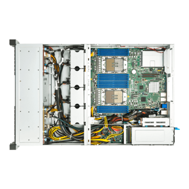 Thunder SX TS70A-B7136 (B7136T70AV12E8HR-2T), 2U, Intel® C741, 8x 2.5" NVMe Hotswap + 10x 2.5" SATA/SAS Hotswap + 2x 2.5" SATA Rear Hotswap, 16x DDR5, 2x 10GbLAN, 1200W Rdt PSU