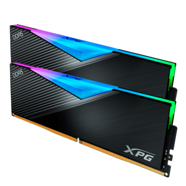 32GB (2 x 16GB) Lancer RGB DDR5 8000MT/s, CL38, Black, RGB LED, DIMM Memory