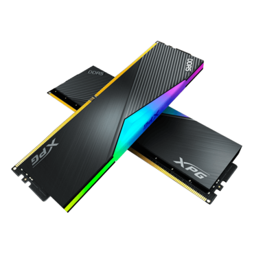 32GB (2 x 16GB) Lancer RGB DDR5 8000MT/s, CL38, Black, RGB LED, DIMM Memory