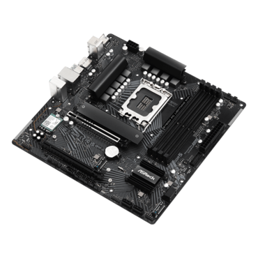 B760M PG Lightning WiFi, Intel® B760 Chipset, LGA 1700, microATX Motherboard