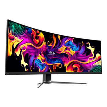 MPG 491CQP QD-OLED, Curved, 49" QD-OLED, 5120 x 1440 (UWDQHD), 0.03 ms, 144Hz, Gaming Monitor