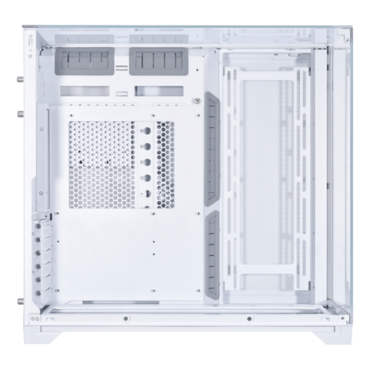 O11 VISION, Tempered Glass, No PSU, E-ATX, White, Mid Tower Case