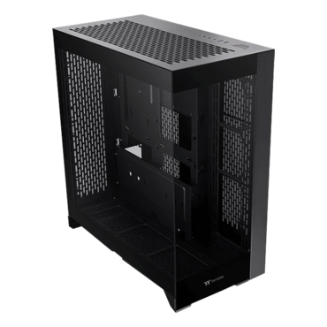 CTE E600 MX, Tempered Glass, No PSU, E-ATX, Black, Mid Tower Case