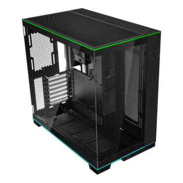 O11 Dynamic EVO RGB, Tempered Glass, No PSU, E-ATX, Black, Mid Tower Case