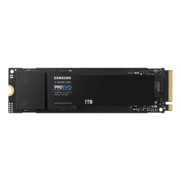 1TB 990 EVO, 5000 / 4200 MB/s, V-NAND 3-bit MLC, PCIe NVMe 5.0 x2, M.2 2280 SSD