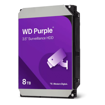 8TB Purple WD85PURZ, 5640 RPM, SATA 6Gb/s, 256MB cache, 3.5&quot; HDD