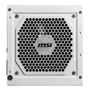 MAG A850GL PCIE5 WHITE, 80 PLUS Gold 850W, Fully Modular, ATX Power Supply