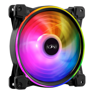 HURRICANE 140 ARGB 140mm, ARGB LEDs, 1800 RPM, 91 CFM, 28.1 dBA, Cooling Fan