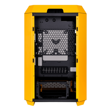 The Tower 300, Tempered Glass, No PSU, microATX, Bumblebee, Mid Tower Case