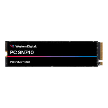 256GB PC SN740, 2000 / 2000 MB/s, 3D NAND, PCIe NVMe 4.0 x4, M.2 2280 SSD