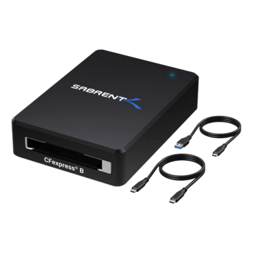 CFexpress Type B with USB 3.2 10Gbps, Card Reader