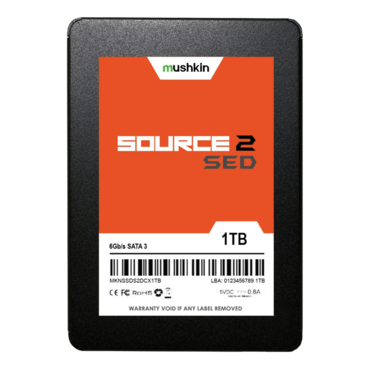 1TB Source 2 SED 7mm, 560 / 515 MB/s, 3D NAND, SATA 6Gb/s, SED, TCG Opal SSC, 2.5&quot; SSD