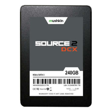 240GB Source 2 DCX 7mm, 560 / 235 MB/s, 3D NAND, SATA 6Gb/s, SED, TCG Opal SSC, 2.5&quot; SSD