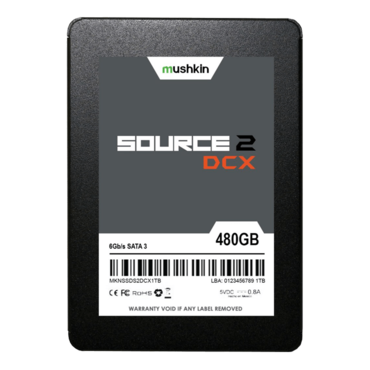 480GB Source 2 DCX 7mm, 560 / 470 MB/s, 3D NAND, SATA 6Gb/s, SED, TCG Opal SSC, 2.5&quot; SSD