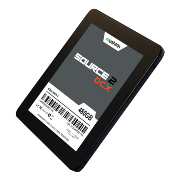 480GB Source 2 DCX 7mm, 560 / 470 MB/s, 3D NAND, SATA 6Gb/s, SED, TCG Opal SSC, 2.5" SSD