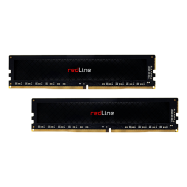 64GB (2 x 32GB) Redline MRE5U560LKKD32GX2 DDR5 5600MT/s, CL46, Black, DIMM Memory