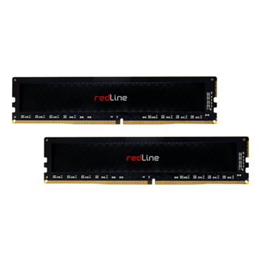 64GB (2 x 32GB) Redline MRE5U480FFFD32GX2 DDR5 4800MT/s, CL40, Black, DIMM Memory