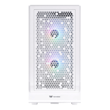 Ceres 330 TG ARGB Snow, Tempered Glass, No PSU, E-ATX, White, Mid Tower Case