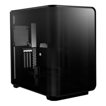 MEG MAESTRO 700L PZ, Tempered Glass, No PSU, E-ATX, Black, Mid Tower Case
