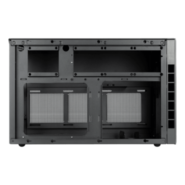 Sugo SG17B, Mesh Panel, No PSU, microATX, Black, Mini Tower Case