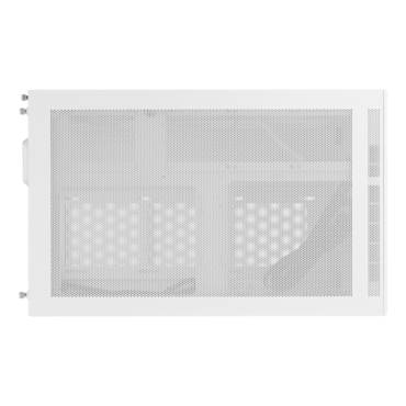 Sugo SG17W, Mesh Panel, No PSU, microATX, White, Mini Tower Case