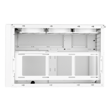 Sugo SG17W, Mesh Panel, No PSU, microATX, White, Mini Tower Case