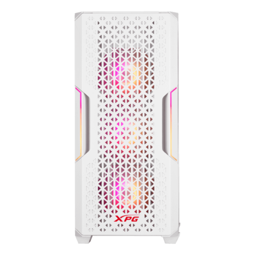 STARKER AIR C, Tempered Glass, No PSU, ATX, White, Mid Tower Case