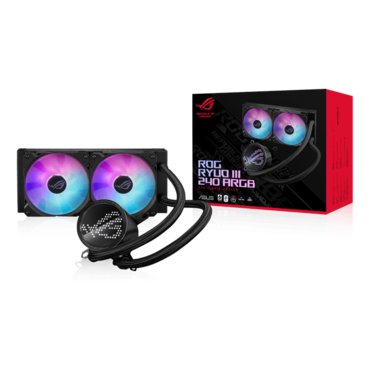 ROG Strix LC III 240 ARGB, 240mm Radiator, Liquid Cooling System