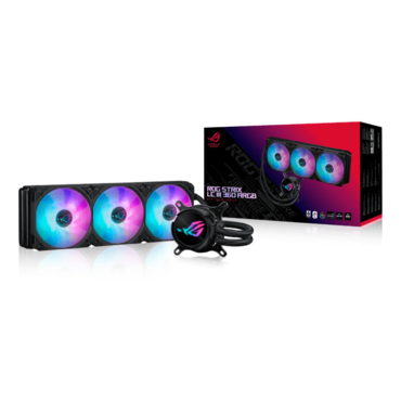 ROG Strix LC III 360 ARGB, 360mm Radiator, Liquid Cooling System