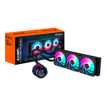 AORUS WATERFORCE X II 360, 360mm Radiator, Liquid Cooling System