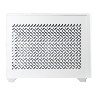 MasterBox NR200P V2, Tempered Glass, No PSU, Mini-ITX, White/Grey, Mini Tower Case