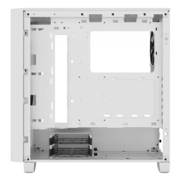 3000D AIRFLOW, Tempered Glass, No PSU, ATX, White, Mid Tower Case