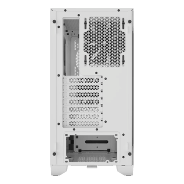 3000D AIRFLOW, Tempered Glass, No PSU, ATX, White, Mid Tower Case