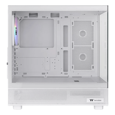 View 270 TG ARGB Snow, Tempered Glass, No PSU, ATX, White, Mid Tower Case