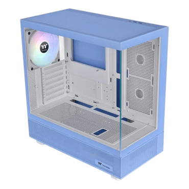 View 270 TG ARGB, Tempered Glass, No PSU, ATX, Hydrangea Blue, Mid Tower Case