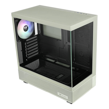 View 270 TG ARGB, Tempered Glass, No PSU, ATX, Matcha Green, Mid Tower Case