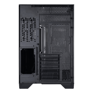 O11 Vision, Tempered Glass, No PSU, E-ATX, Color Chrome (Black Mirror Finish), Mid Tower Case