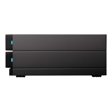 16TB LaCie 2big RAID, USB-C 3.2 Gen 2, Black, External Hard Drive