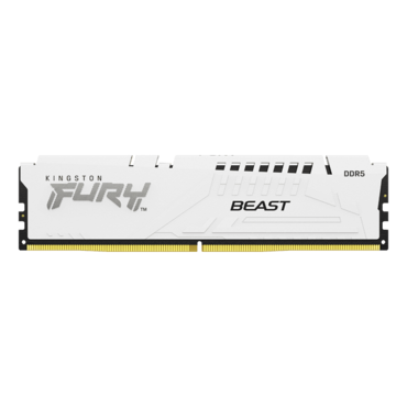32GB (2 x 16GB) FURY Beast DDR5 6400MHz, EXPO, CL32, White, DIMM Memory