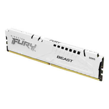 32GB (2 x 16GB) FURY Beast DDR5 6400MHz, EXPO, CL32, White, DIMM Memory