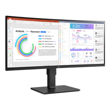 34BQ77QE-B, 34" IPS, 3840 x 1440 (UWQHD), 5 ms, 60Hz, Monitor