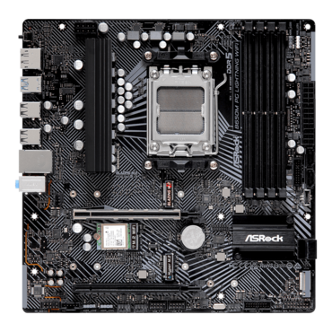 B650M PG Lightning WiFi, AMD B650 Chipset, M5, microATX Motherboard