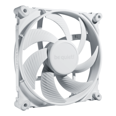 Silent Wings 4 140mm PWM high-speed White, 1900 RPM, 78.4 CFM, 29.3 dBA, Cooling Fan