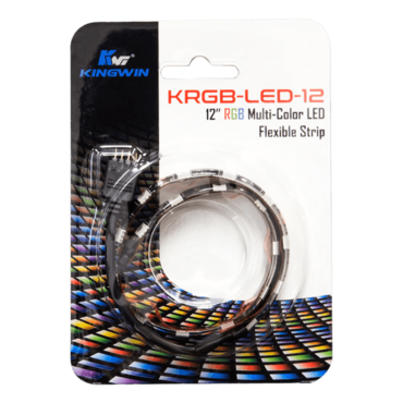 KRGB-LED-12 Vivid RGB Multi-Color 12&quot; Flexible LED Strip