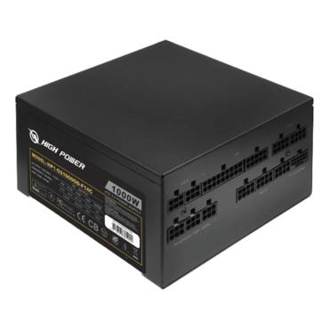 HP1-O21000GD-F14C, 80 PLUS Gold 1000W, Fully Modular, ATX Power Supply