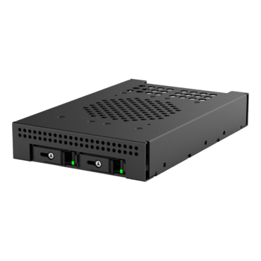 KO3-102M2-FR 3.5? Bay for 2 x M.2 NVMe Mobile Rack Cage Oculink.