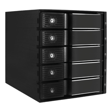 MKS-535TL Multi-Bay Internal Rack, 5 Drives for 3 Bay Space, SATA Mobile Rack